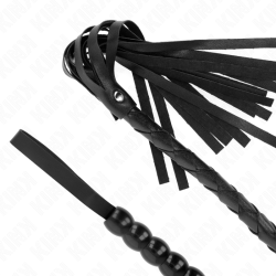 KINK - SCHLANGENPEITSCHE MIT PERLEN 80 CM – Produktansicht 4