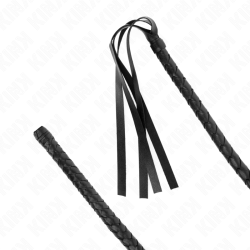 KINK - LANGE PEITSCHE MIT PERLEN 110 CM – Produktansicht 4