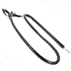 KINK - LANGE GLÄNZENDE PVC-PEITSCHE 138 CM – Produktansicht 2