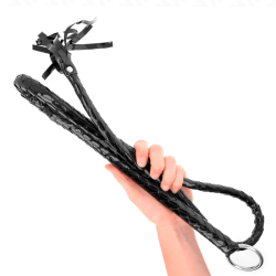 KINK - LANGE GLÄNZENDE PVC-PEITSCHE 138 CM – Produktansicht 3