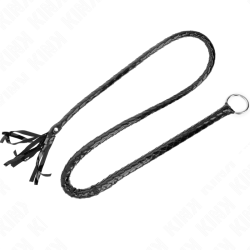 KINK - LANGE GLÄNZENDE PVC-PEITSCHE 138 CM – Produktansicht 4