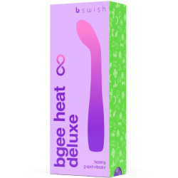 B SWISH - BGEE HEAT INFINITE DELUXE WIEDERAUFLADBARER VIBRATOR LAVENDEL SILIKON – Produktansicht 4