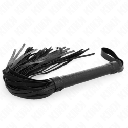 KINK - DUNKELBLAUE SCHWARZE PEITSCHE 43,5 CM – Produktansicht 5