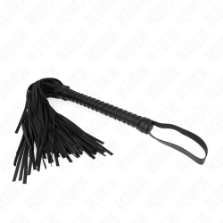 KINK - PEITSCHE MIT SCHWARZEM STRUKTURIERTEM GRIFF 48,5 CM – Produktansicht 4