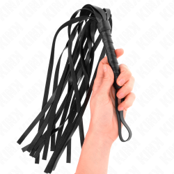 KINK - EINFACHE SCHWARZE PEITSCHE 45 CM – Produktansicht 4