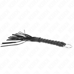 KINK - EINFACHE MINI-PEITSCHE SCHWARZ 28 CM – Produktansicht 4